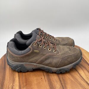 Merrell Expresso Moab River Shoes Mens Size 11 Brown Leather Trail Hiking